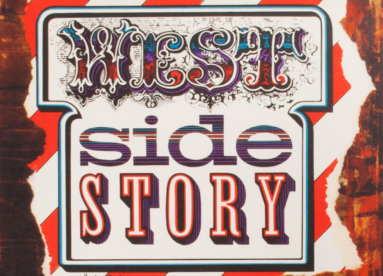 Movie Poster, West Side Story, Zdeněk Ziegler, 1973 photo furniture