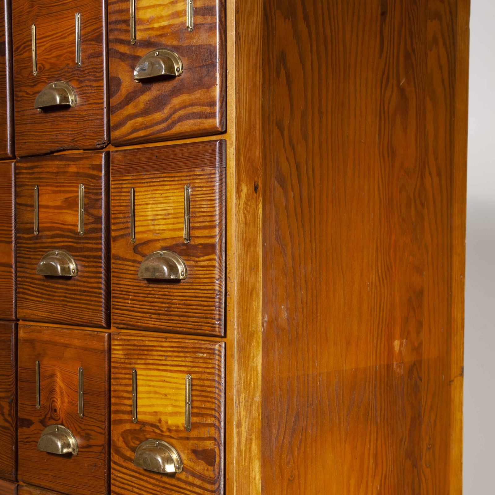 photo for sale 1940s Tall Chest Of Drawers – Bank Of Drawers – Twenty Eight Drawers