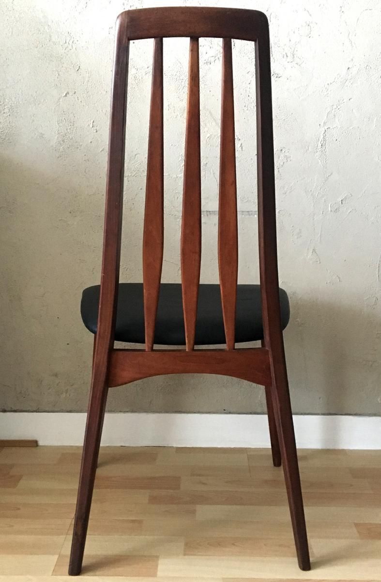 photo for sale Mid Century Eva Teak Dining Chair By Niels Koefoed For Koefoeds Hornslet