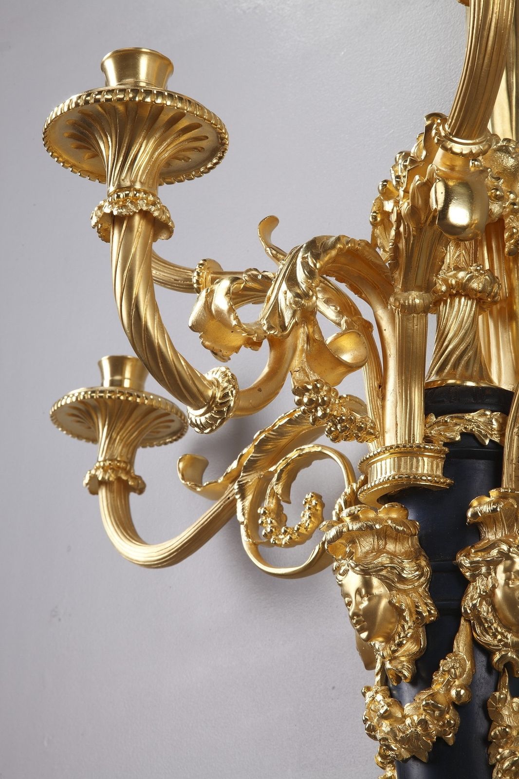 photo furniture Monumental Louis XVI Style Wall Sconces After Thomire