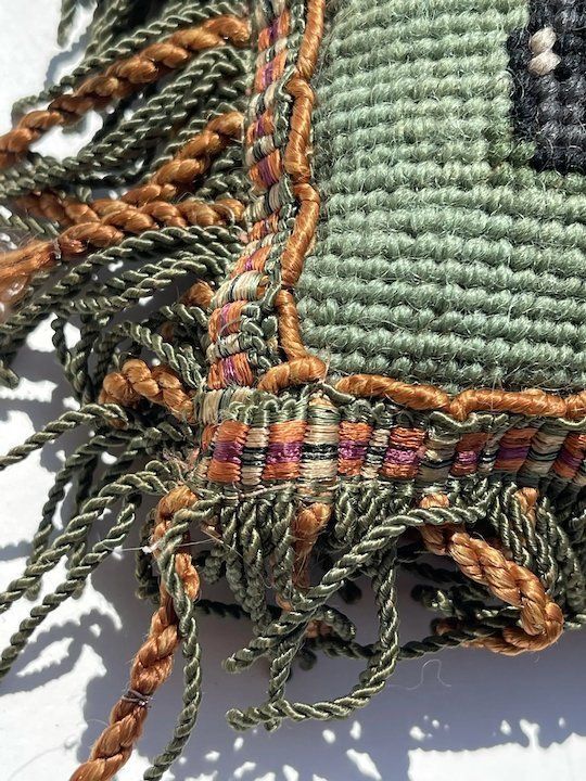 Antique Needle Point Pin Cushion Irish Terrier photo 138.0