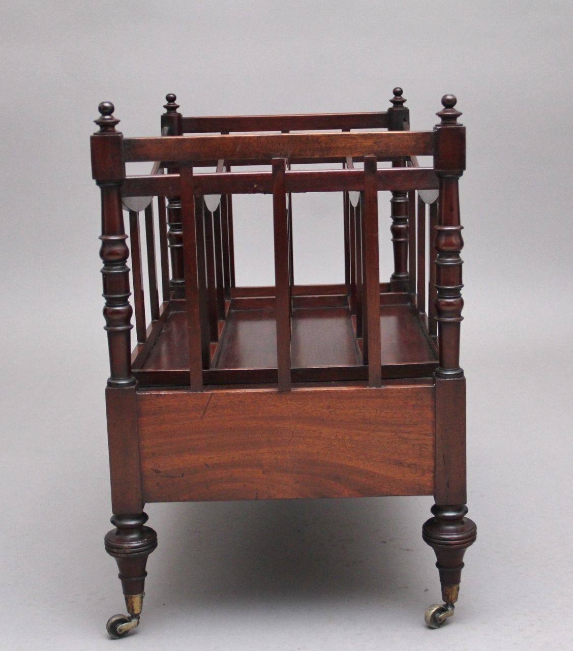 Early 19th Century Mahogany Canterbury photo Home Decor