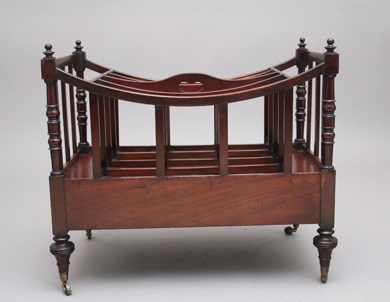 Early 19th Century Mahogany Canterbury photo 1550.0