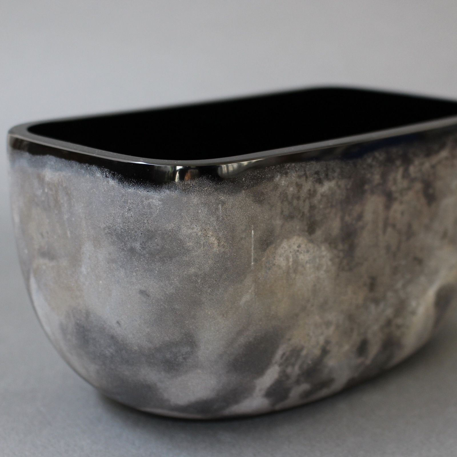 photo for sale Italian Vintage Murano Glass 'Scavo' Vase By Alfredo Barbini (Circa 1970s)
