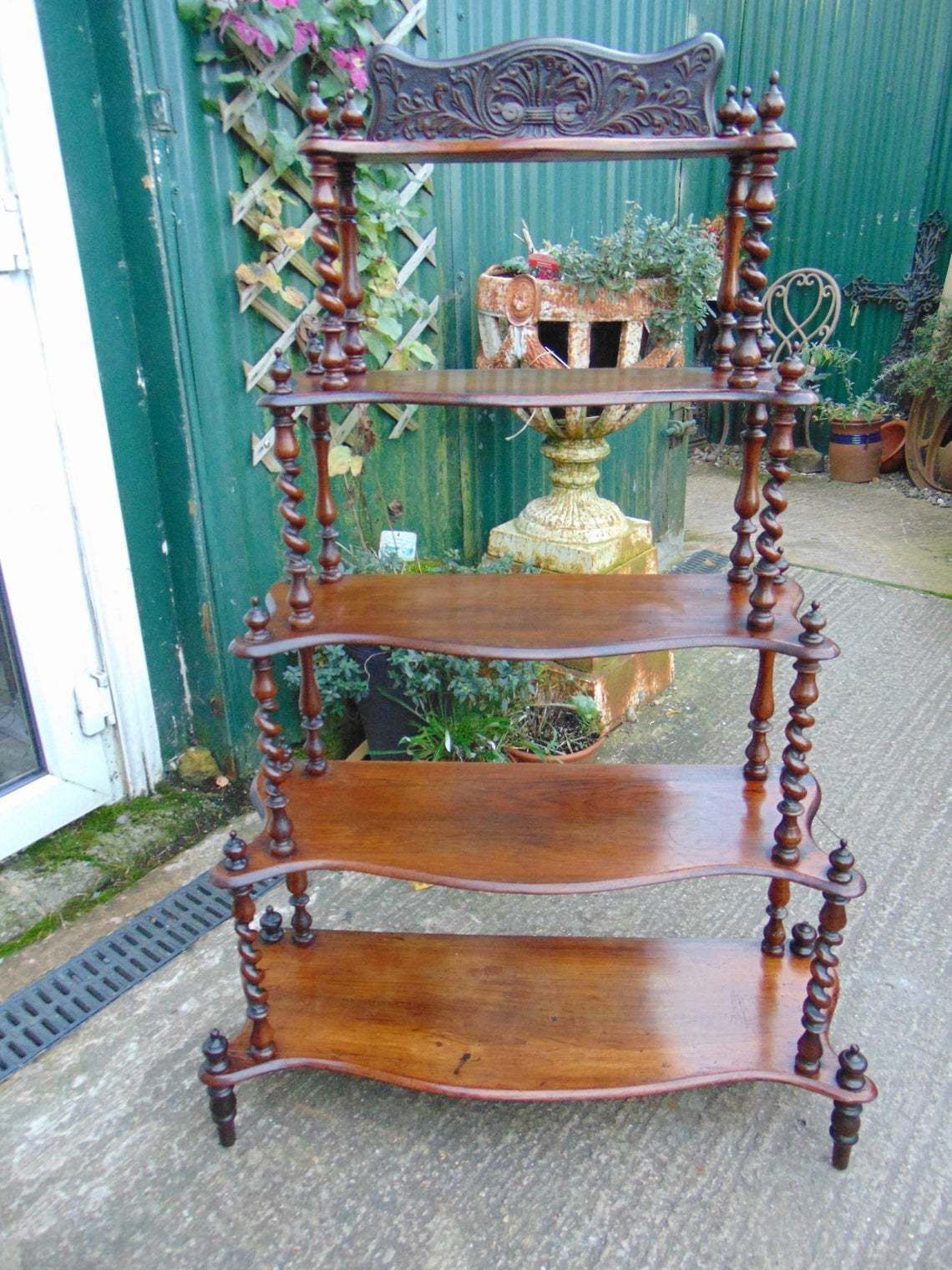 Victorian Rosewood What Not, 1800s photo furniture