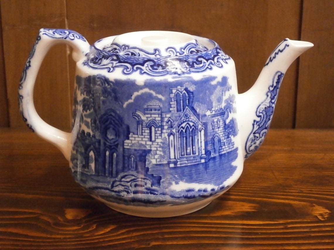 George Jones & Co Abbey Ware Teapot Vintage 1930 photo furniture