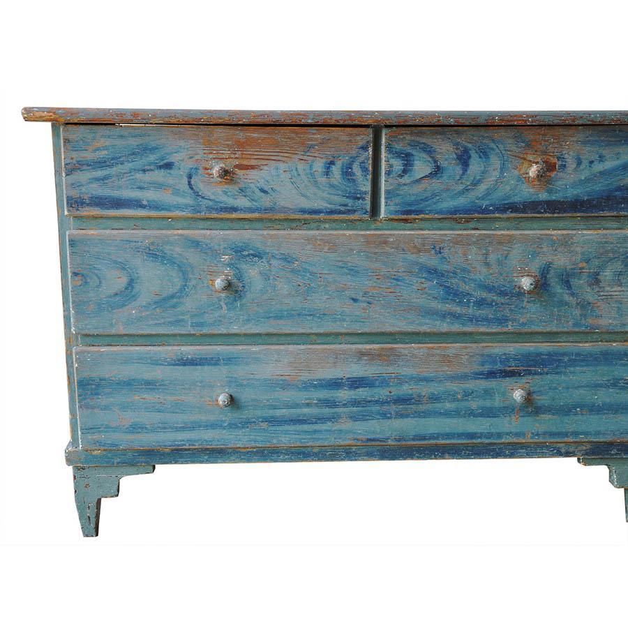 Swedish Original Paint Commode From Smaland photo for sale