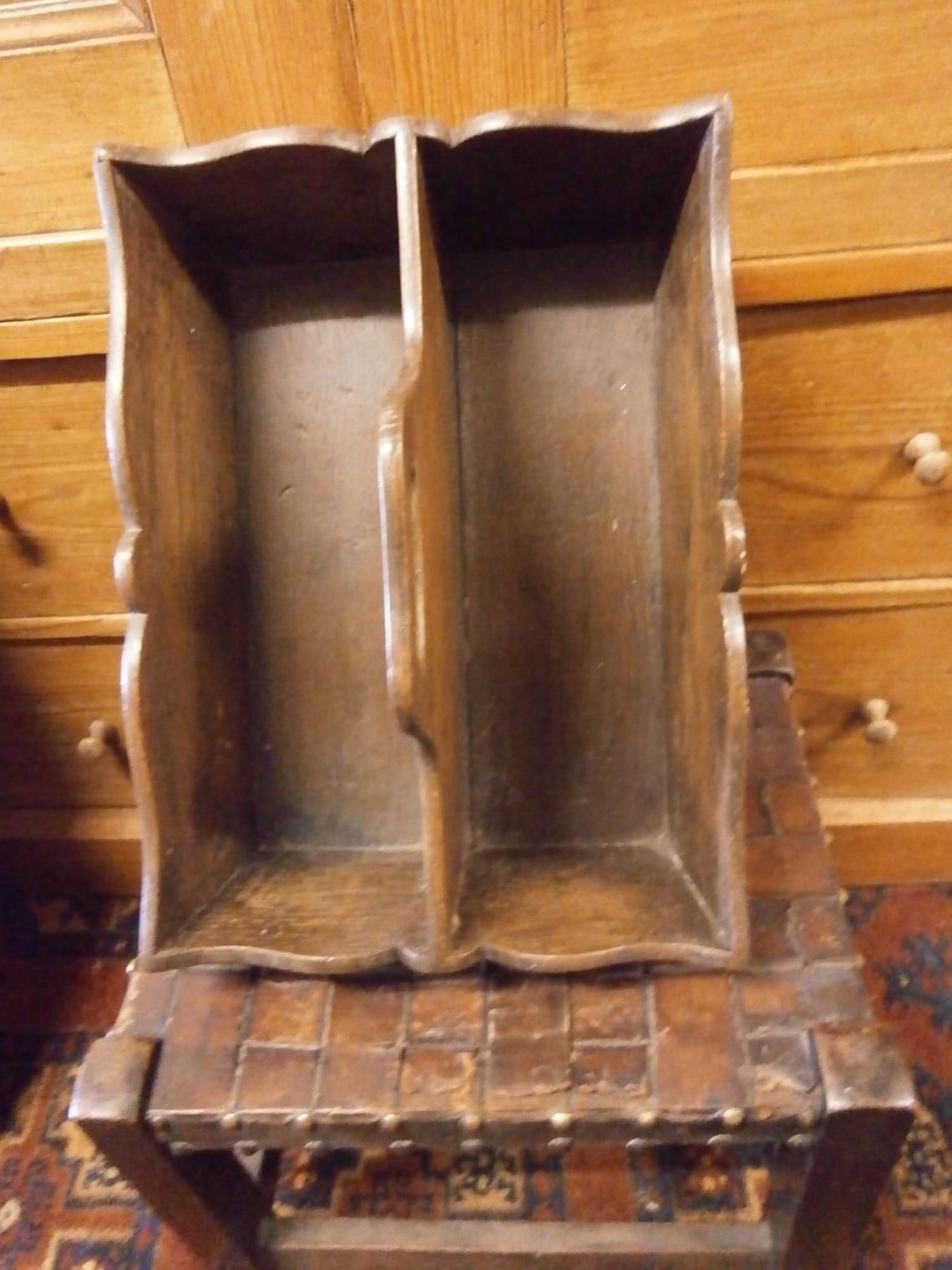 Victorian Oak Knife Box, 1800s photo 155.0