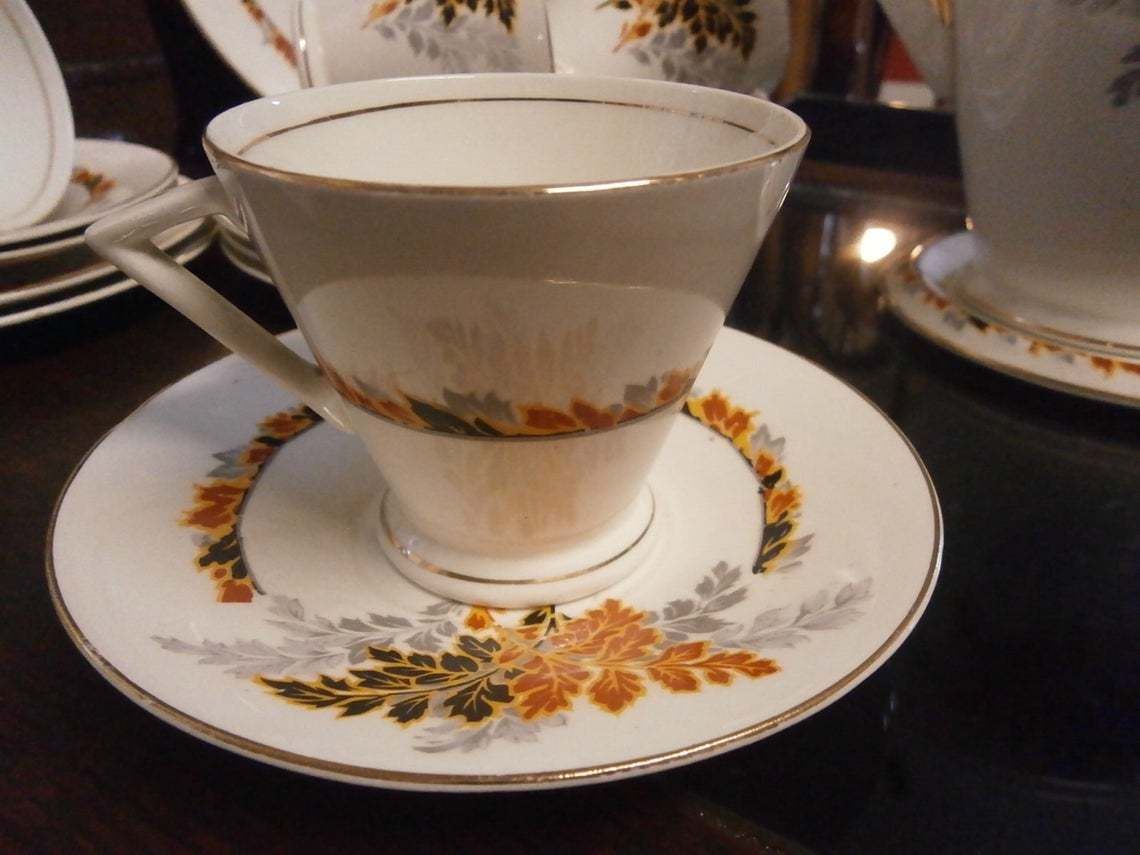 Art Deco Pallisy Tea Set C1930s   Vintage. photo vintage