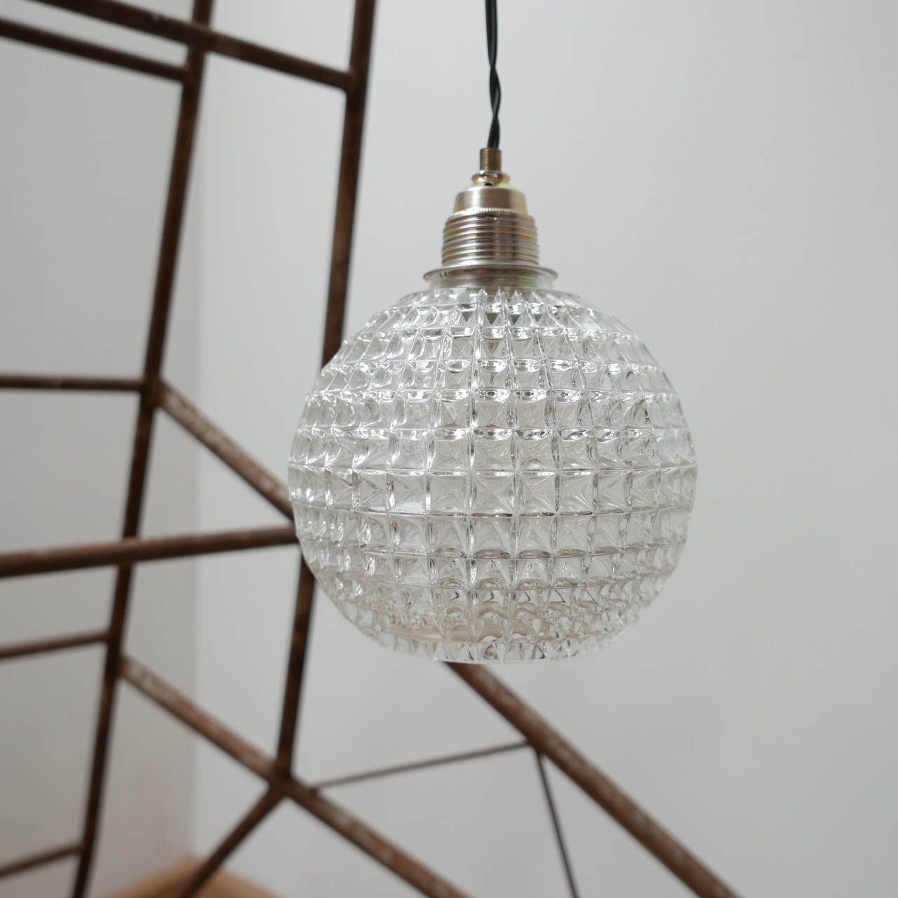 Run Of Late 20th Dutch Glass Ball Pendant Lights (15) photo furniture