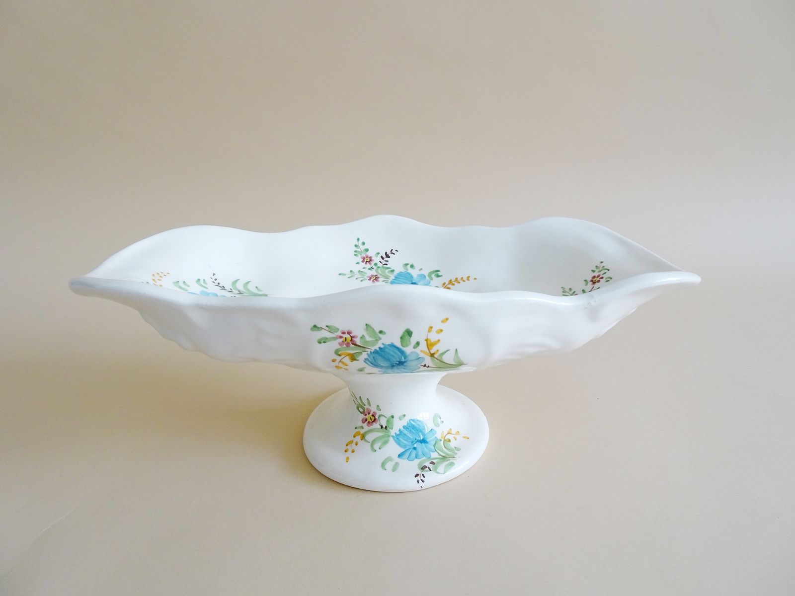 photo furniture Spanish J. Playà Ceramic Bowl Centerpiece Hand Painted
