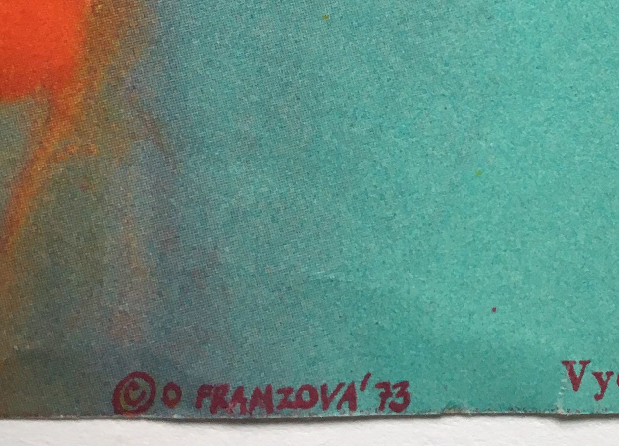 Movie Poster, The Sannikov Land, Olga Franzová, 1973 photo for sale