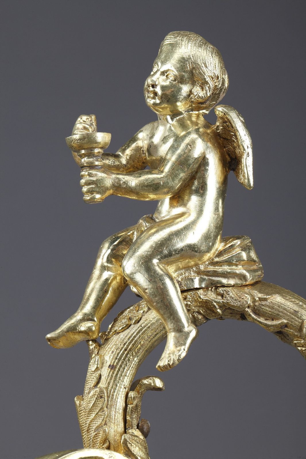 photo furniture Pair Of Napoleon III Gilt Bronze Ewers