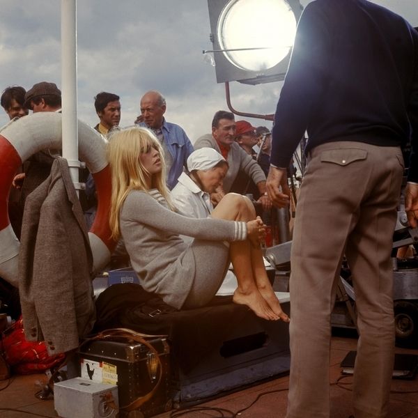 ' Brigitte Bardot Shooting The Film 'A Coeur Joie' In Scotland ' By Keystone Resin