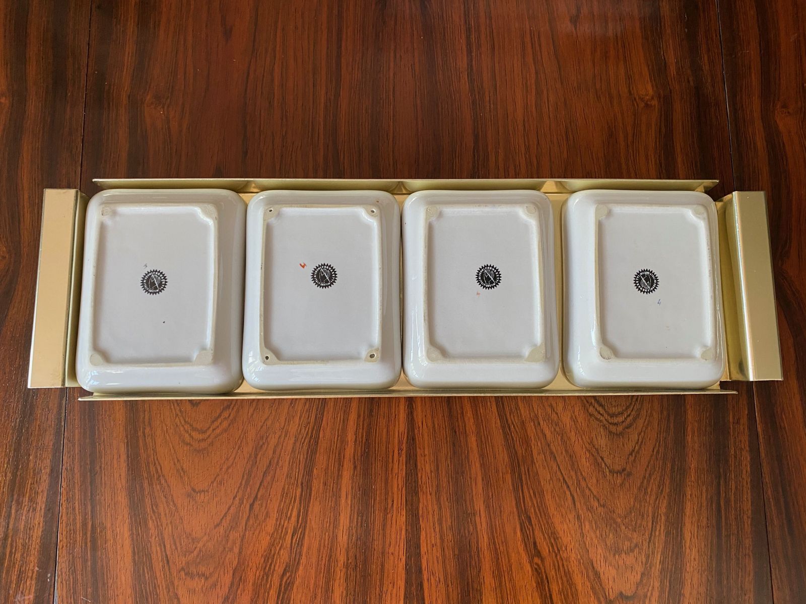 photo furniture 1960s Fish Pesci Appetizer Or Hors D'oeuvre Tray By Piero Fornasetti