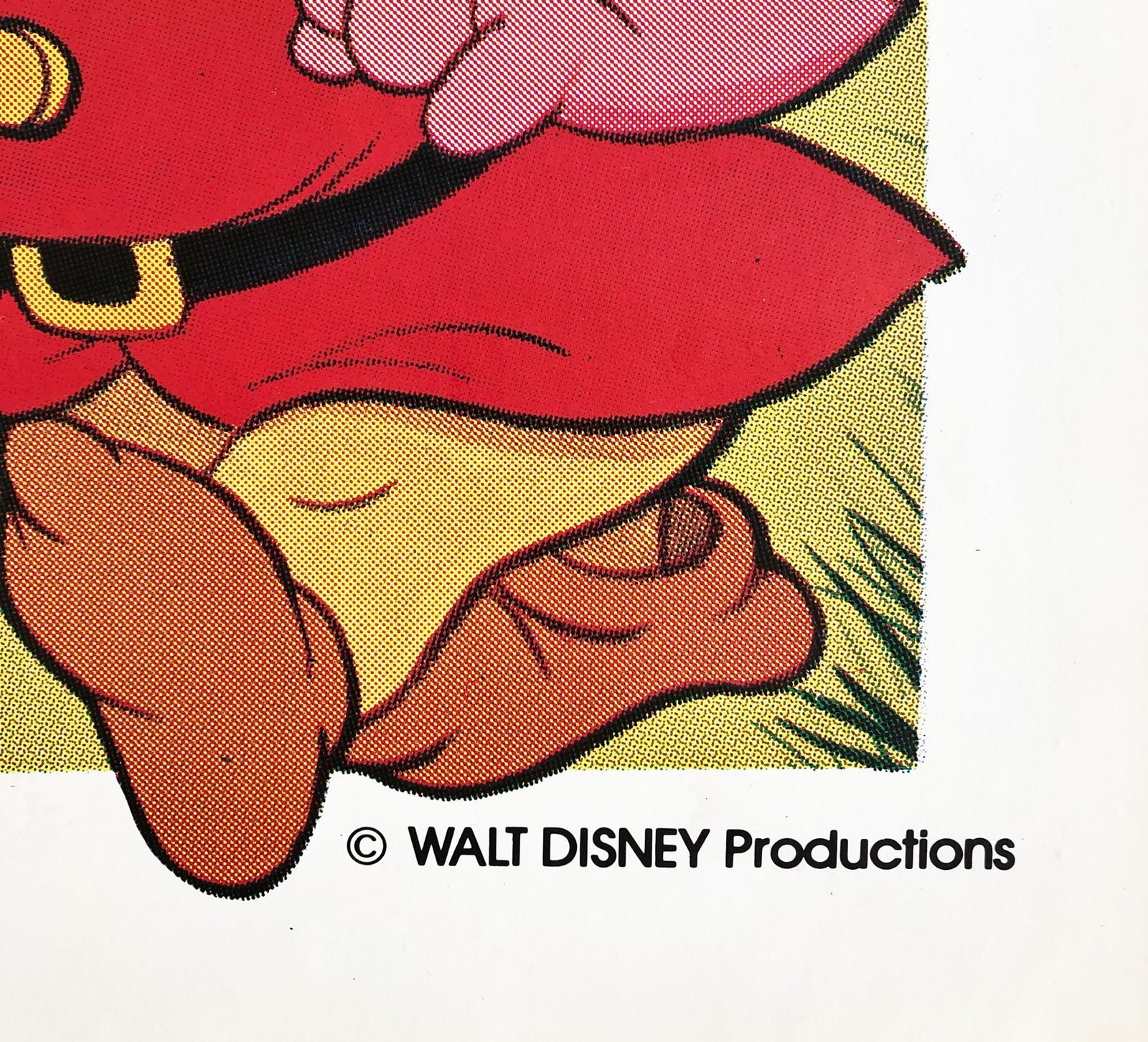 Snow White And The Seven Dwarfs R1983 French Door Panel Film Poster photo for sale