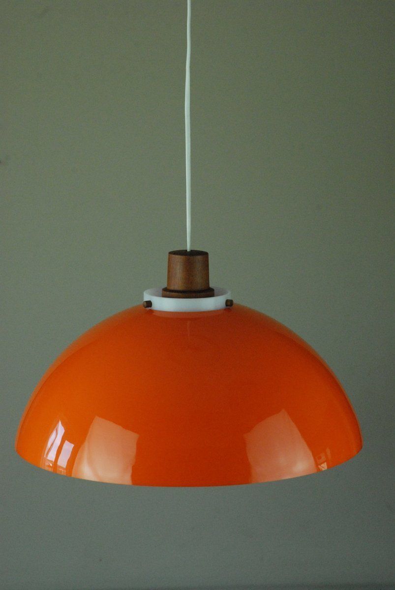 Pendant Lamp By Uno & östen Kristiansson For Luxus, Vittsjö, Sweden, 1960s photo for sale