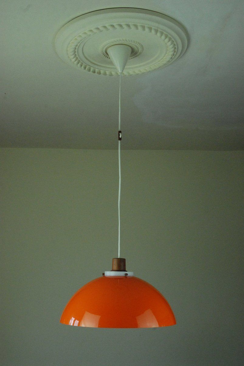 Pendant Lamp By Uno & östen Kristiansson For Luxus, Vittsjö, Sweden, 1960s photo buy