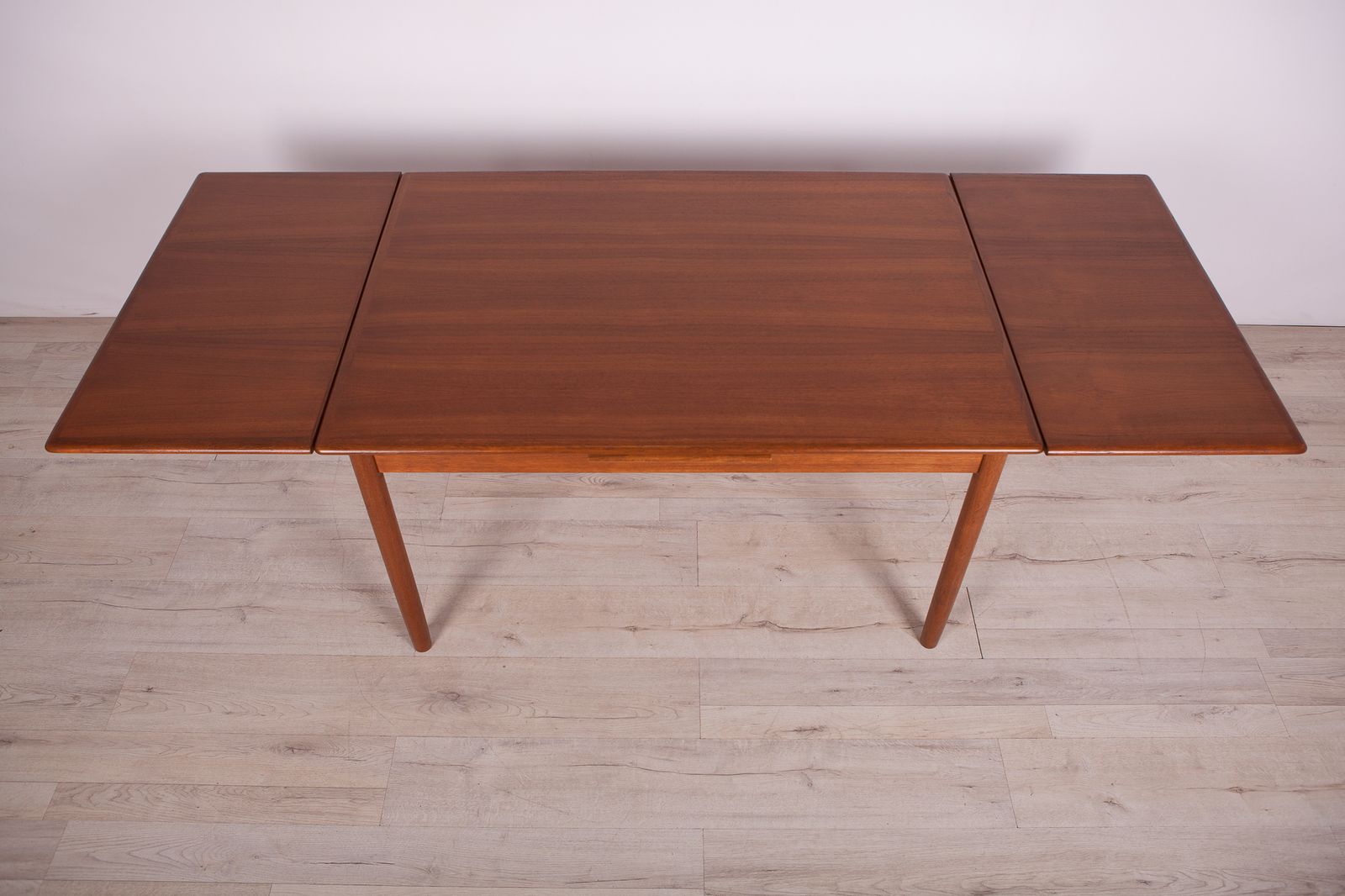 Danish Extendable Teak Dining Table, 1960s photo vintage