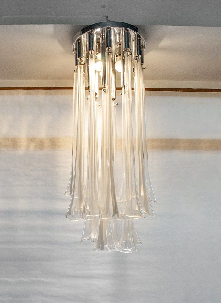 Cali Series Chandelier Van Ettore Fantasia En Gino Poli Voor Sothis Italia, Jaren 1970 photo furniture