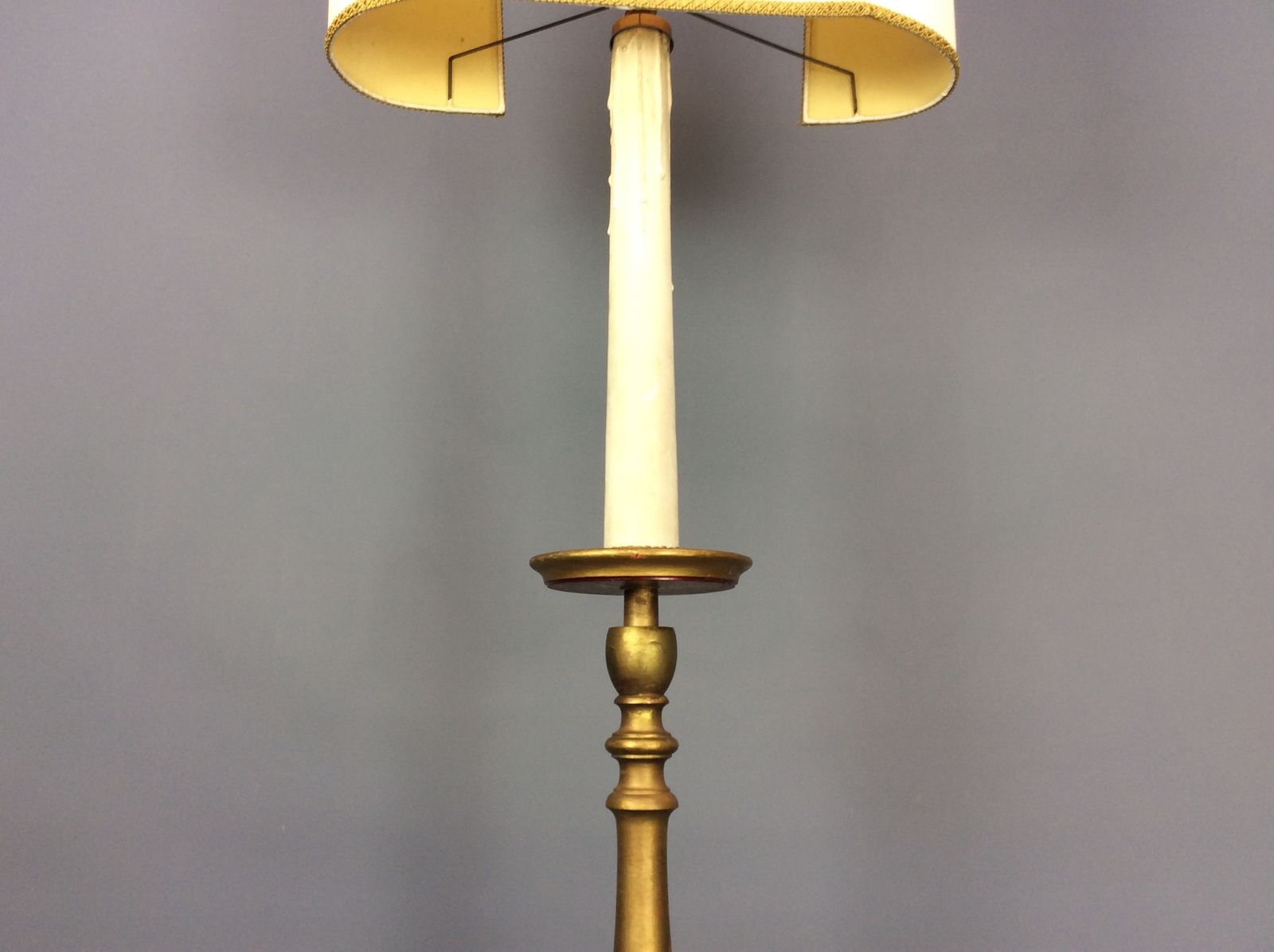 Hollywood Regency Standard Lamp C1950's photo vintage