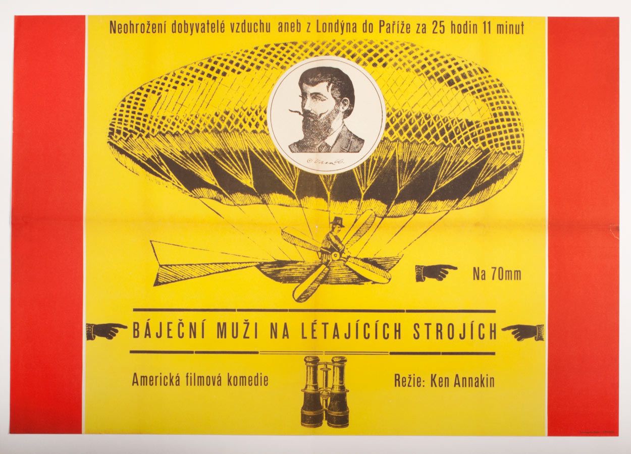 Movie Poster, Those Magnificent Men In Their Flying Machines 2, Karel Vaca, 1966