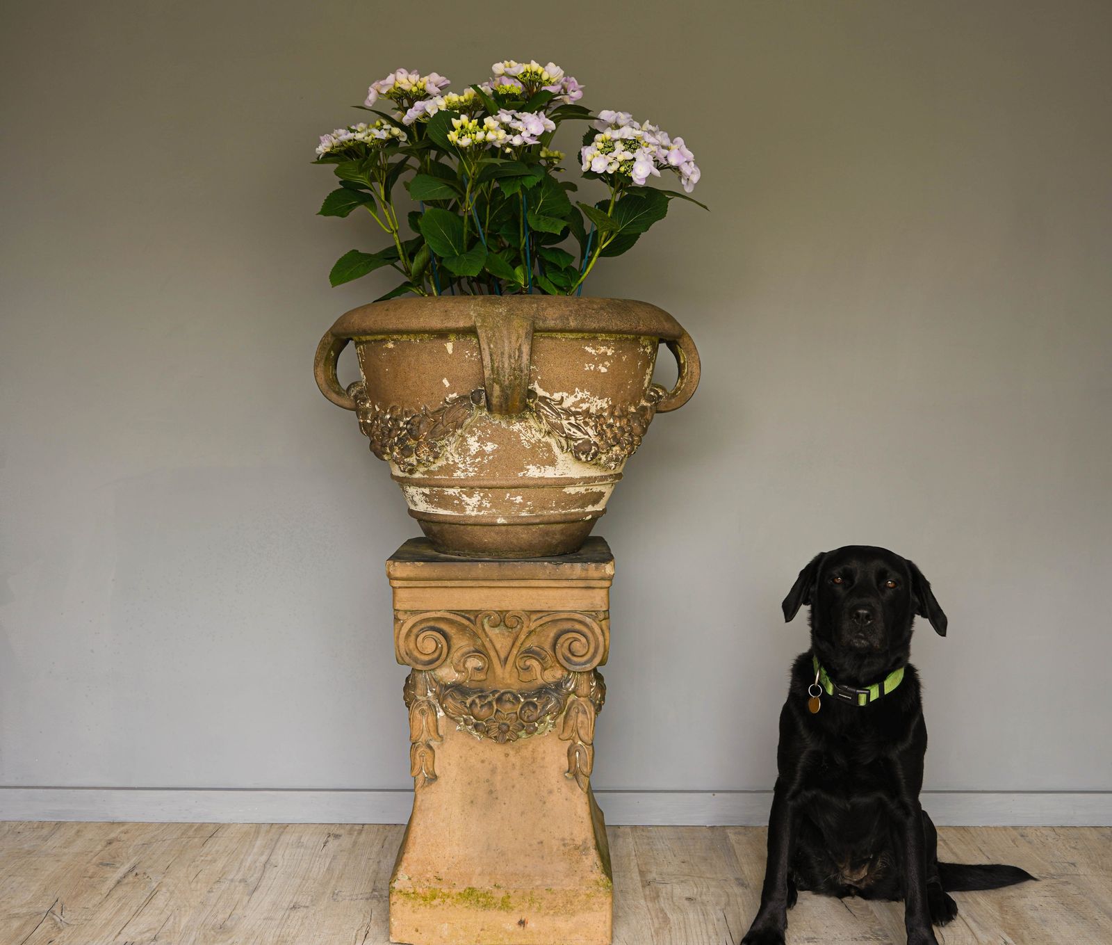An Original Doulton Lambeth Terracotta Garden Urn photo furniture