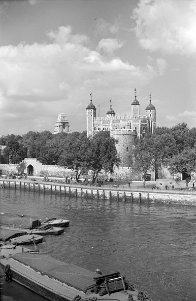 The Tower Of London From Tower Bridge, London, C1945 C1965 Artist: Sw Rawlings ' By English Heritage