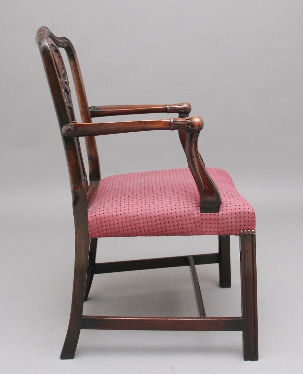 Set Of Ten Mahogany Armchairs By Alfred Allen Of Birmingham photo Furniture