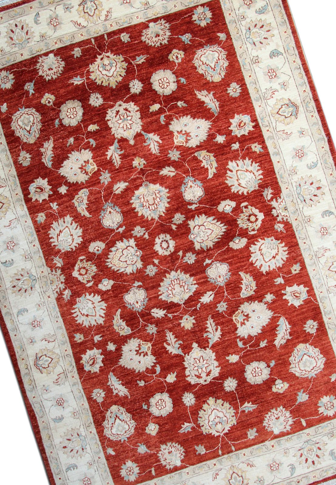 Vintage Wool Ziegler Sultanabad Rug, Medium Handwoven Orietnal Carpet 196 X 290 Cm photo buy