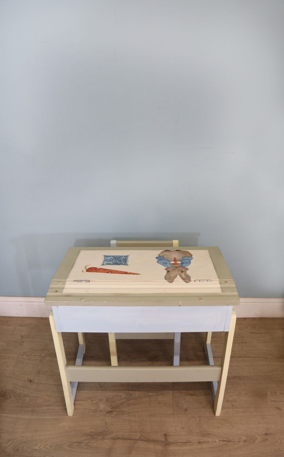 Incredible Beatrix Potter Inspired 20th Century Re Purposed Desk And Chair photo Furniture