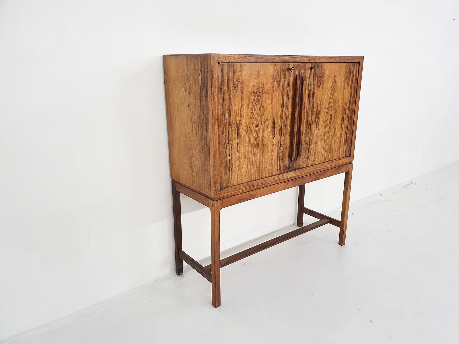 Rosewood Bar Cabinet By Torbjørn Afdal For Mellemstrands Møbelfabrik, Norway, 1960s photo Furniture