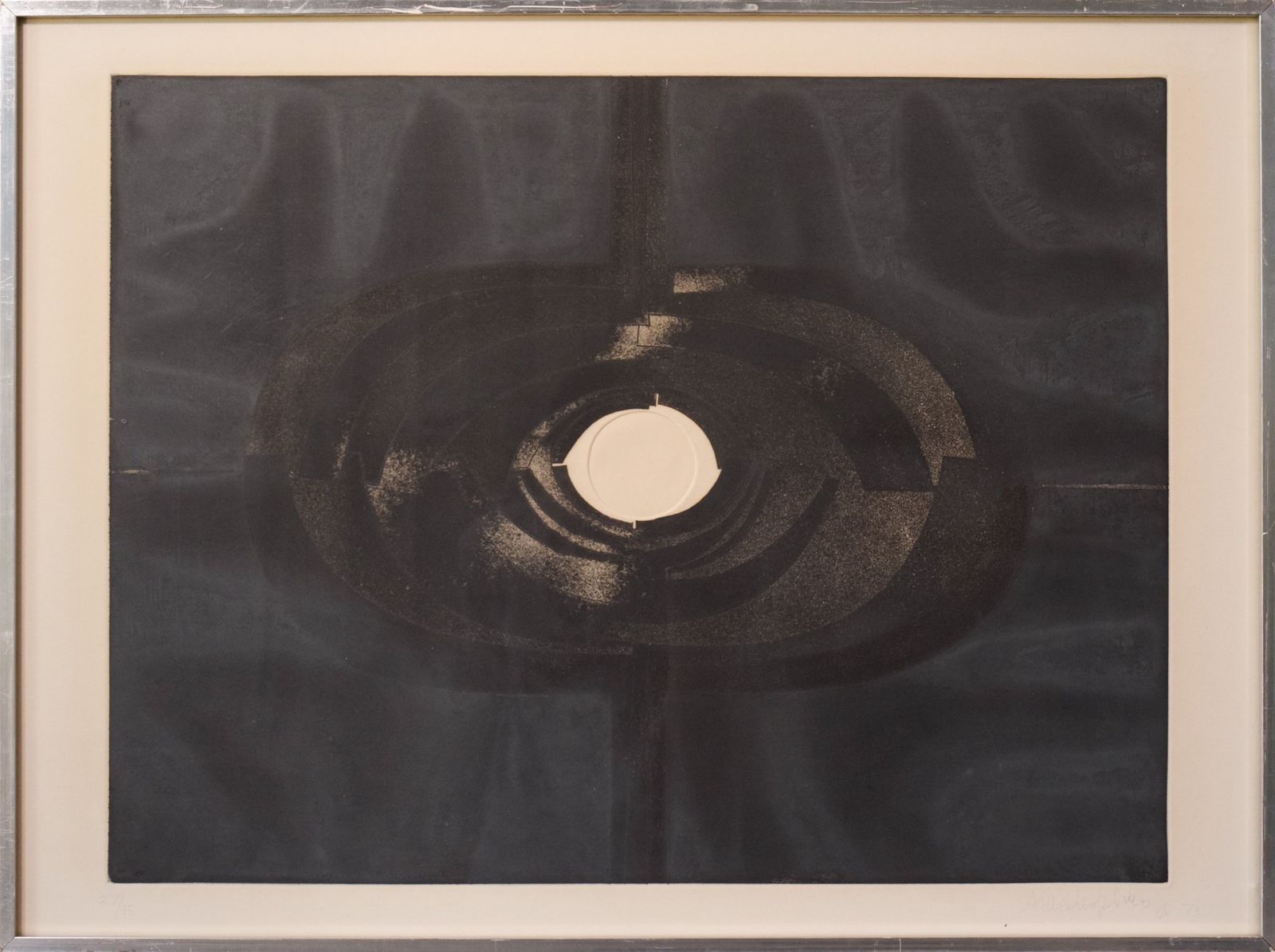 Amadeo Gabino – Abstract, Ca. Jaren 1970 photo furniture