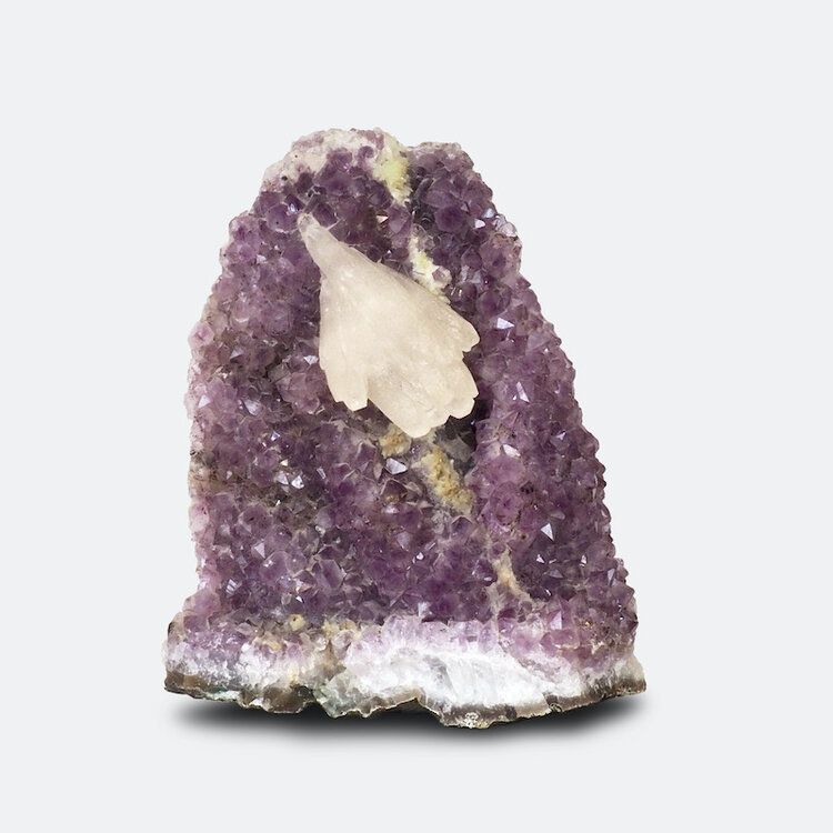 Amethyst Calcite Formation
