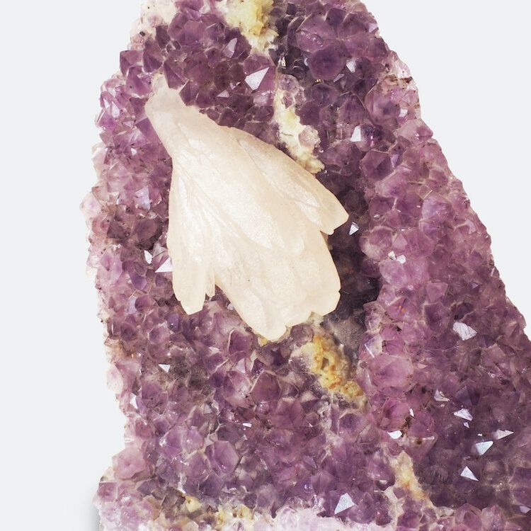 Amethyst Calcite Formation photo buy