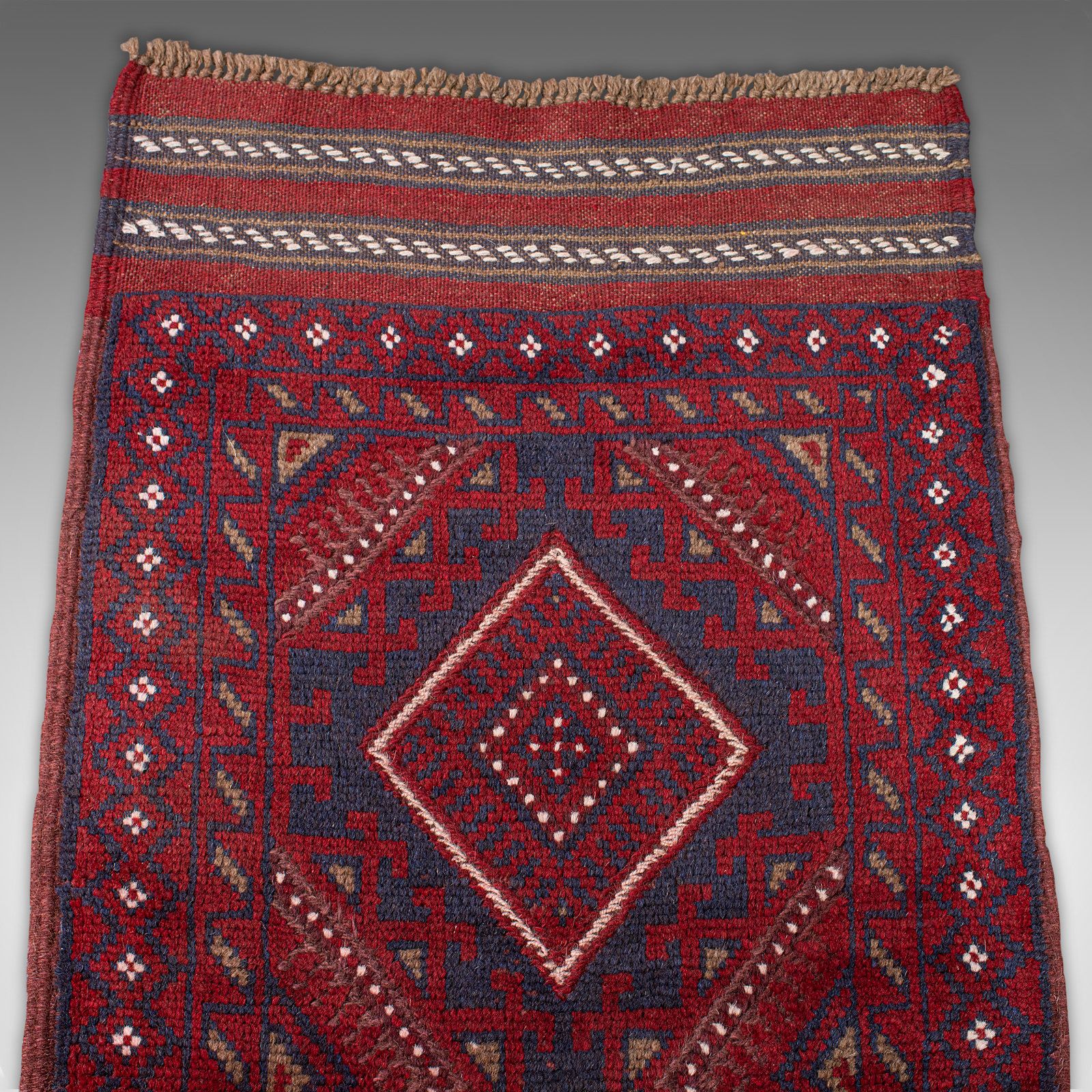 photo for sale Long Vintage Meshwani Runner, Caucasian, Decorative Rug, Reception Hall Carpet