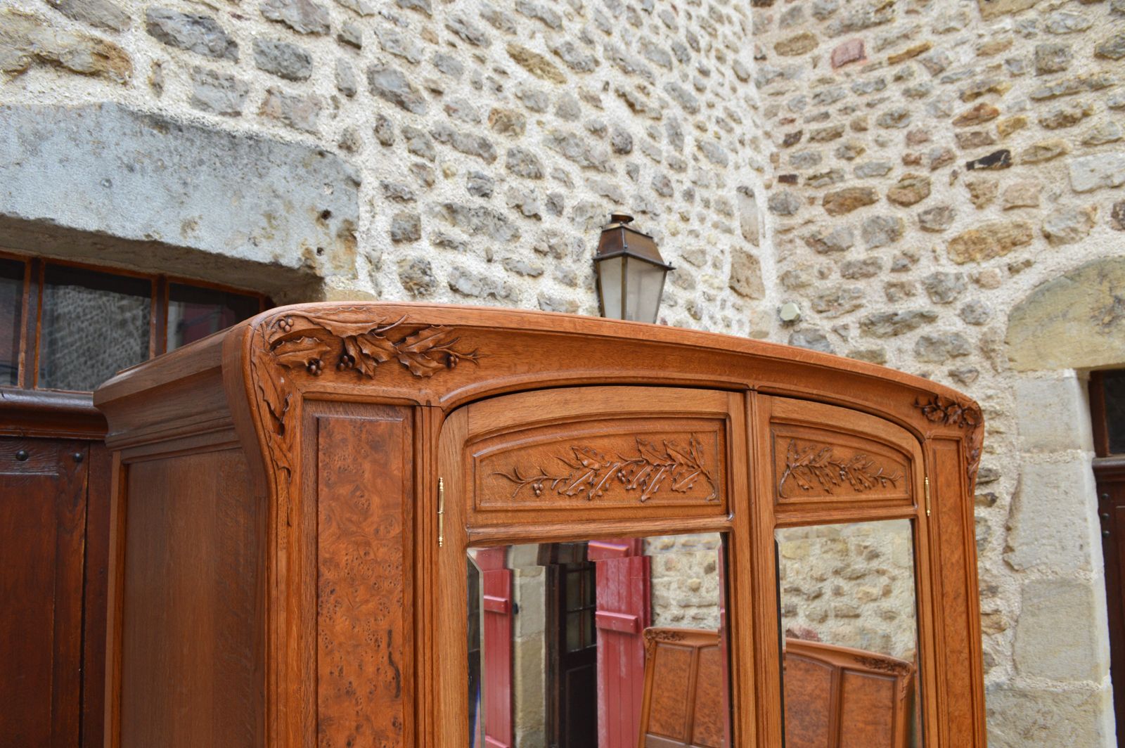 Art Nouveau Carved Bedroom Set, Attributed To Louis Majorelle photo 12840.0