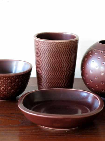 Vases Marselis By Nils Thorsson For Royal Copenhagen, 1950s, Set Of 4 photo for sale