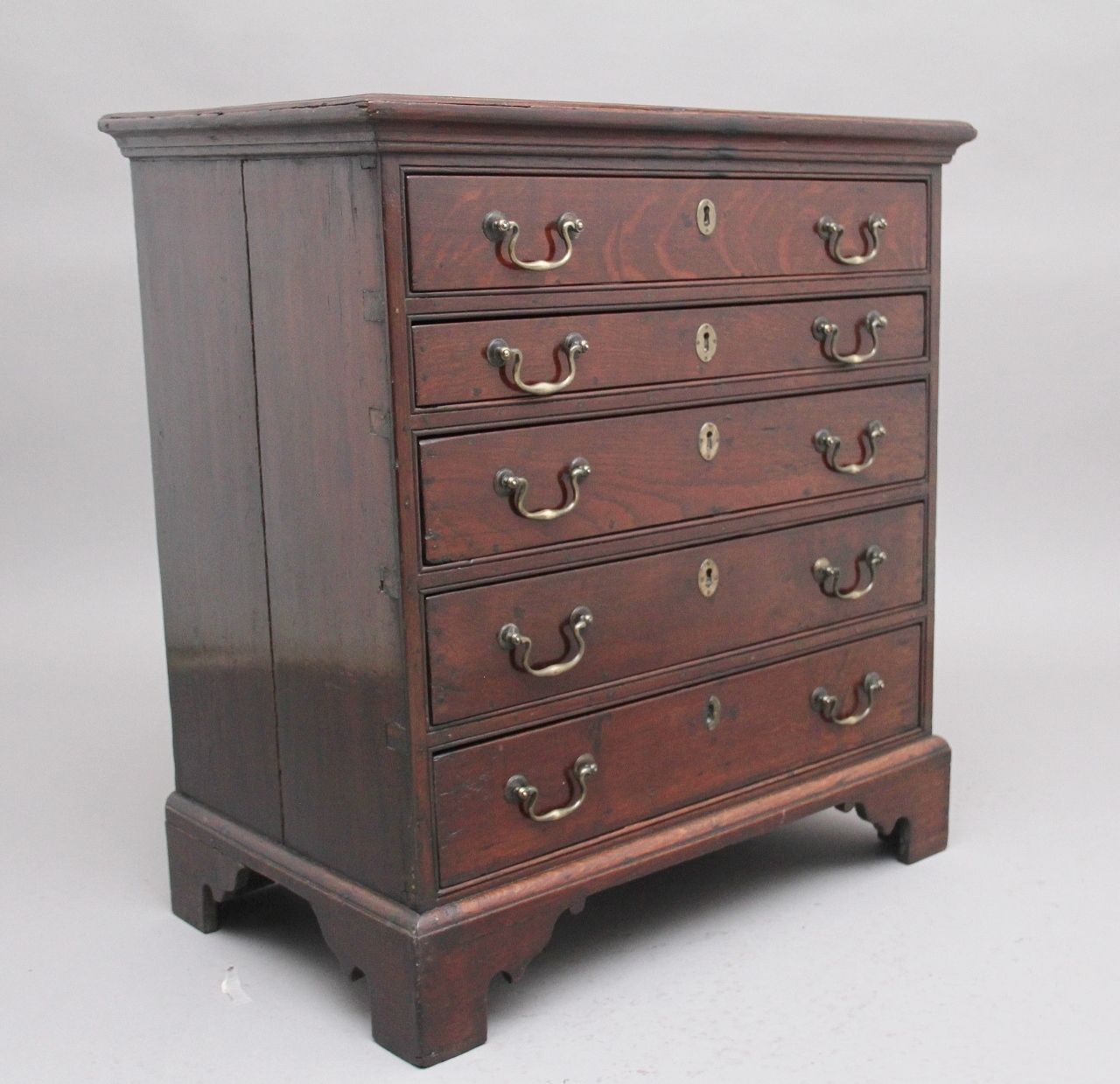 18th Century Oak Chest, 1700s, Antique photo for sale