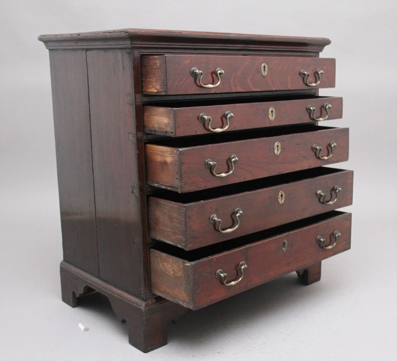 18th Century Oak Chest, 1700s, Antique photo Furniture