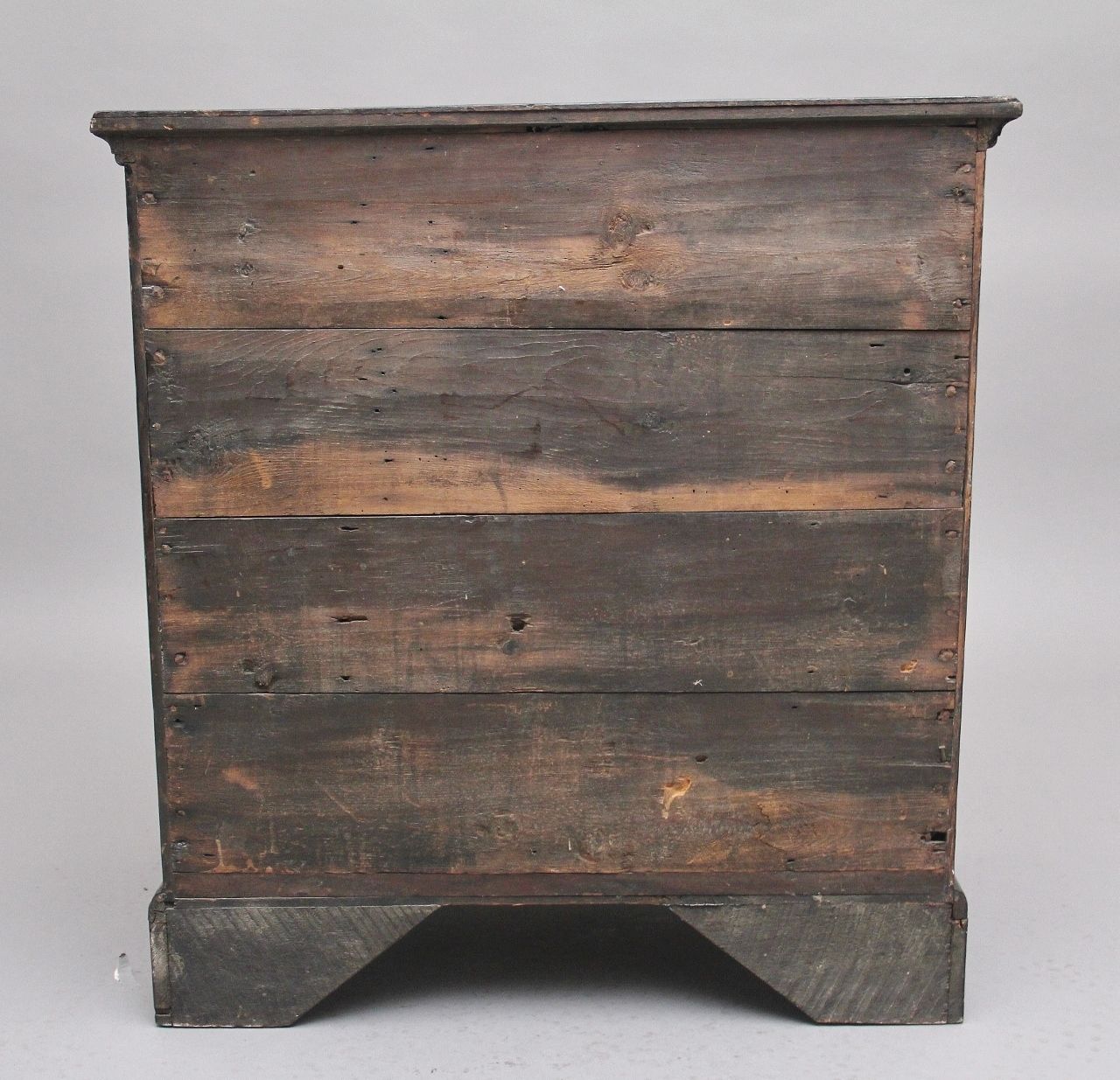 18th Century Oak Chest, 1700s, Antique photo vintage