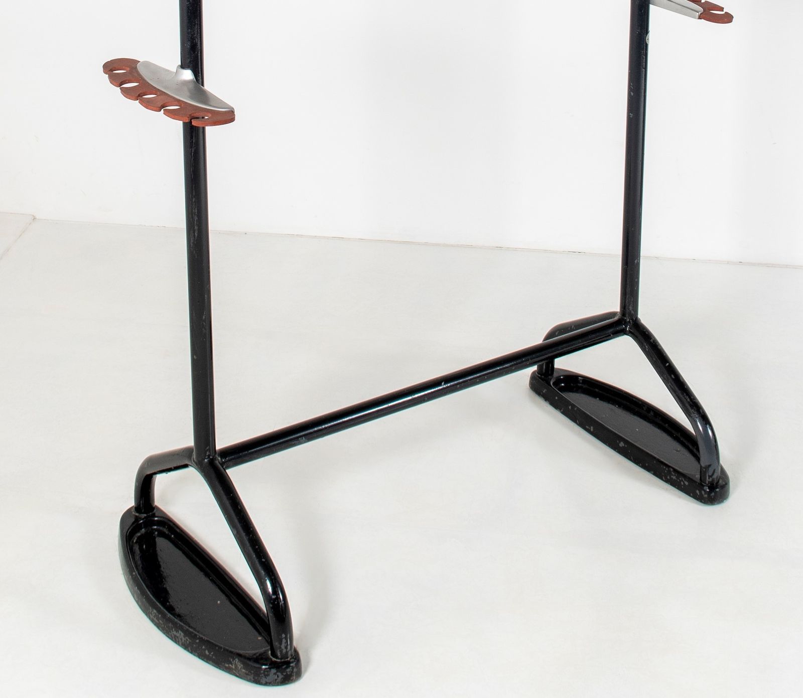 An Original Mid Century Hat And Coat Luggage Rack Hall Stand Clothes Rail By R W Bamforth & Co photo 930.0