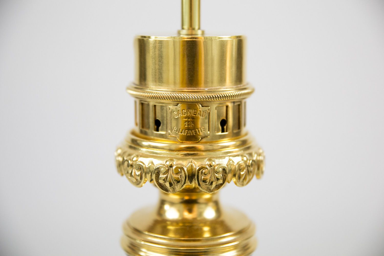 Maison Gagneau, Pair Of Louis XVI Style Lamps, Circa 1880 photo for sale