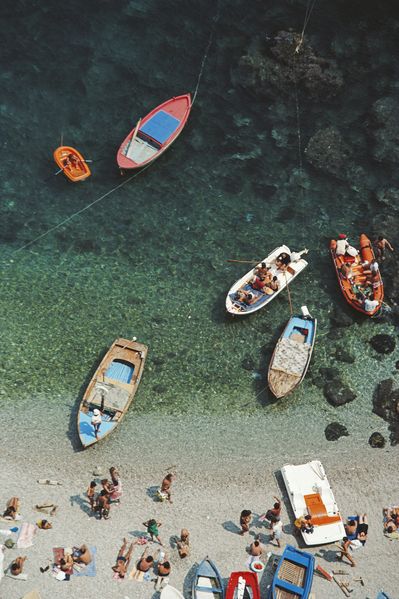 ' Conca Dei Marini ' By Slim Aarons Oversized C Type