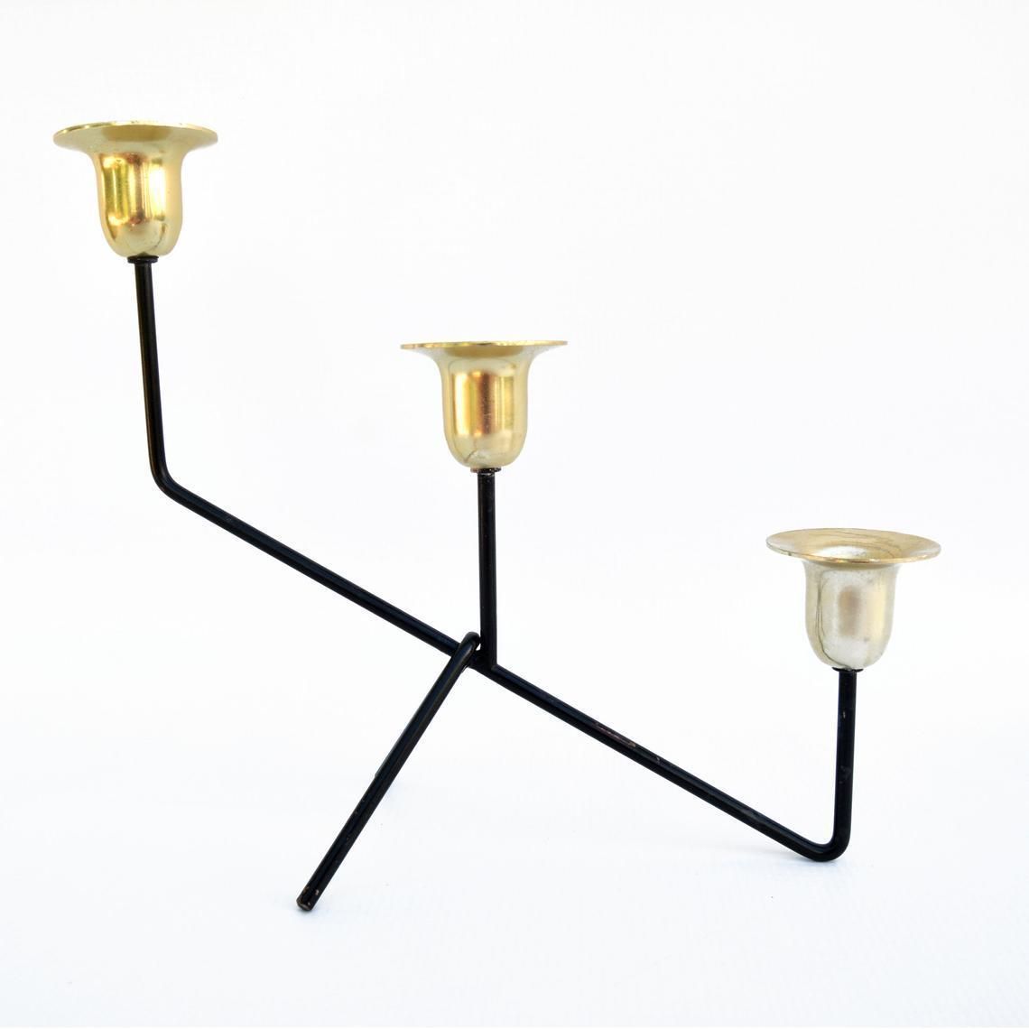 Minimalist Table Candlestick, Belgium, 1970s photo vinterior