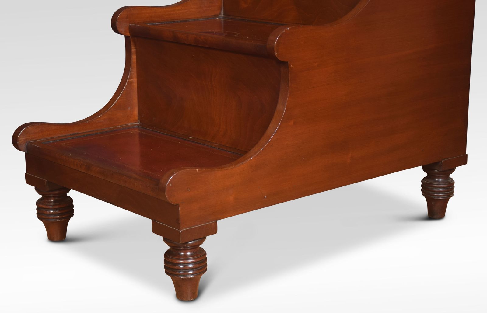 19th Century Mahogany Library Steps photo for sale