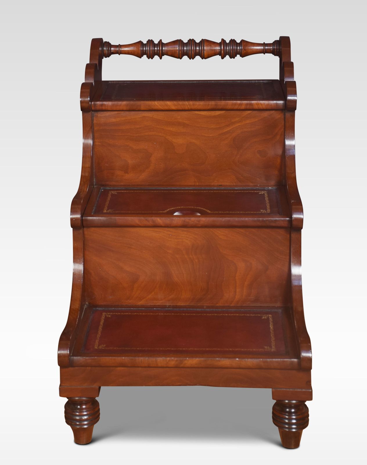 19th Century Mahogany Library Steps photo 2520.0
