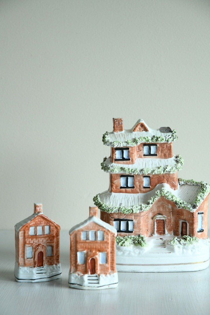 Staffordshire House Money Boxes photo furniture