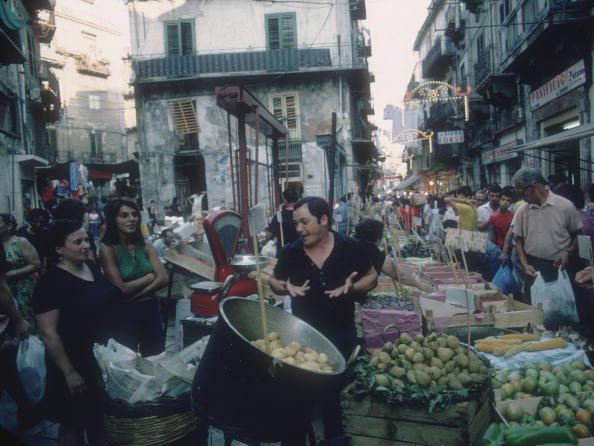 ' Palermo Market ' By Slim Aarons C Type