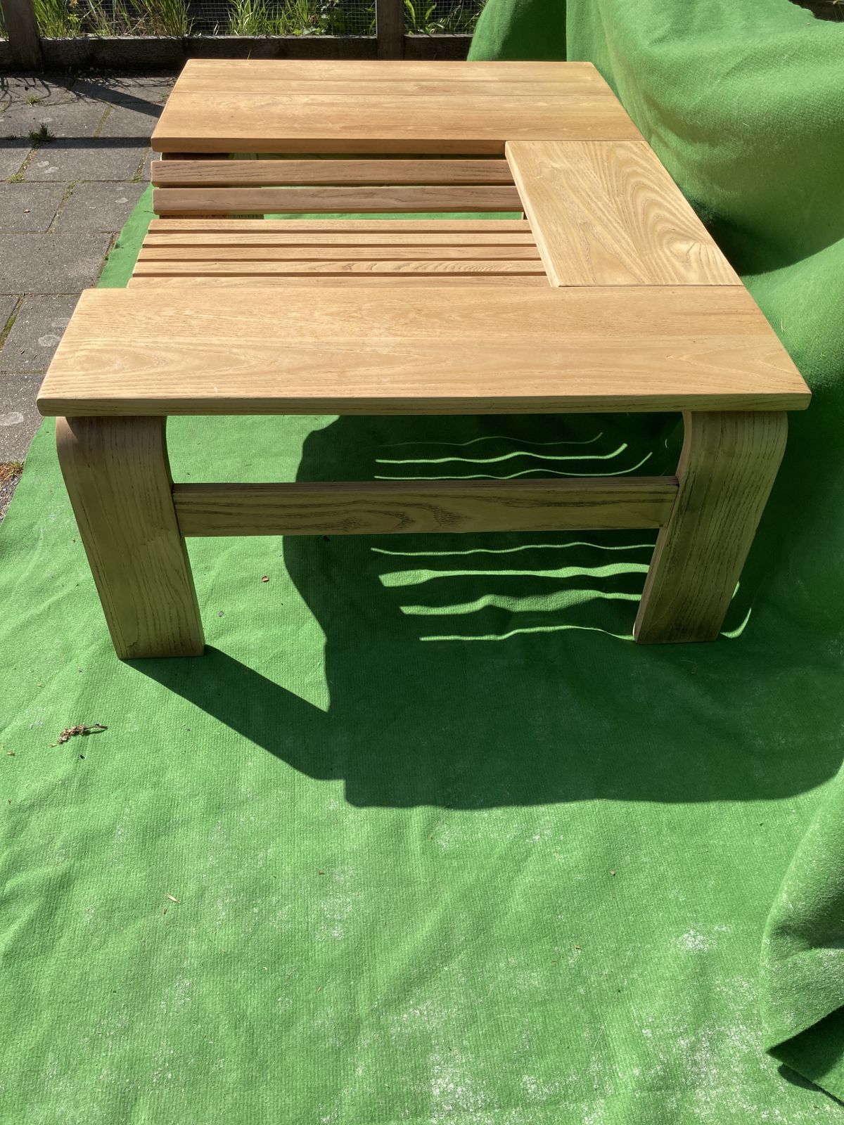 photo furniture Midcentury Dutch Side Or Coffeetable Bench Attributed To Jindrich Halabala For Pastoe